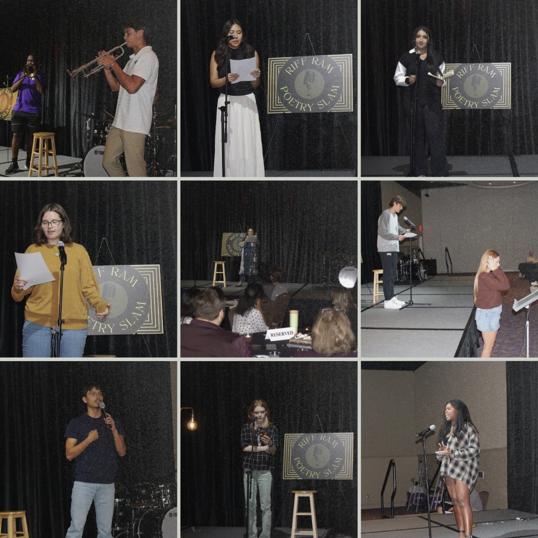 Various poetry slam performances