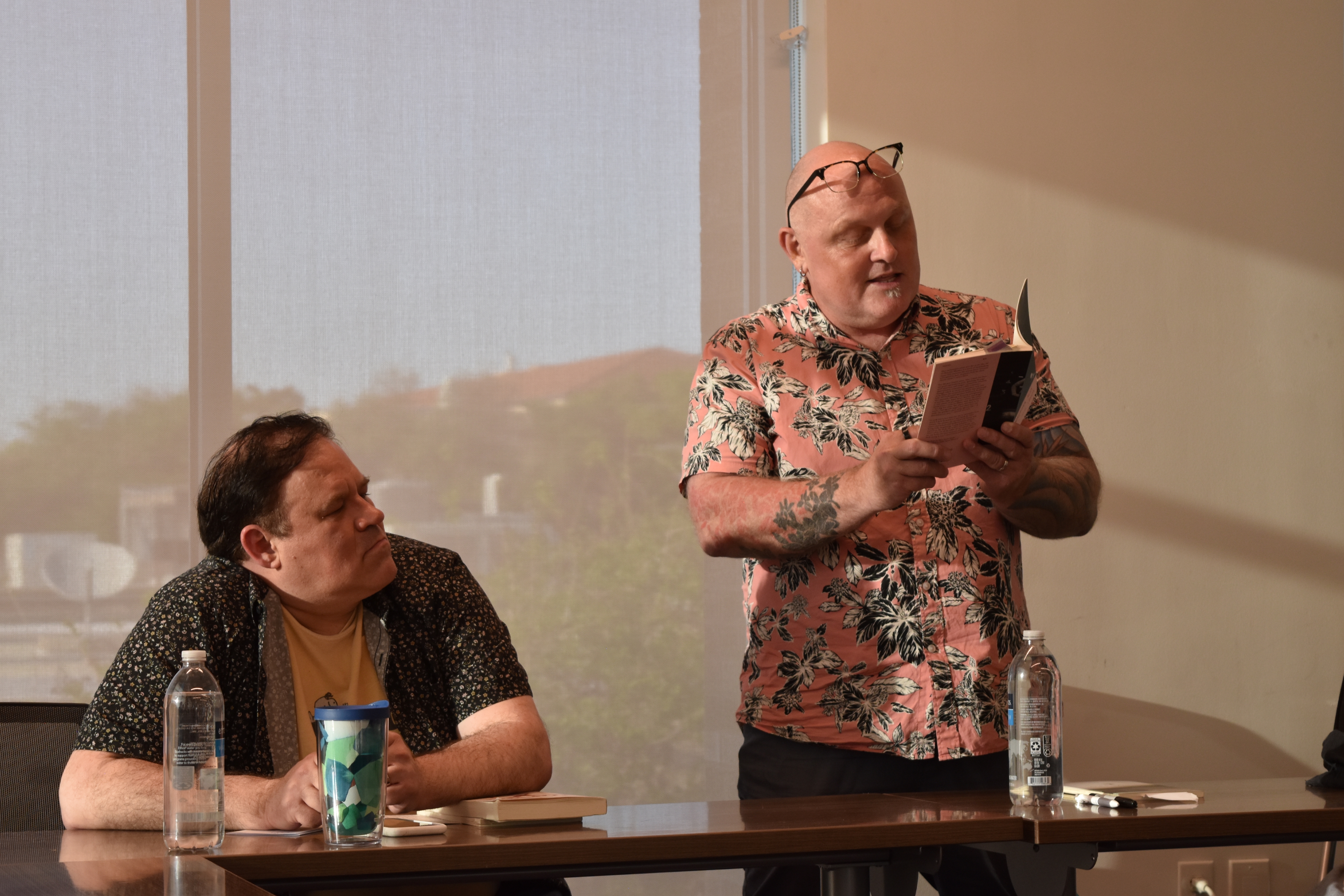 Alex Lemon reading from his new book, All Us Beautiful Monsters