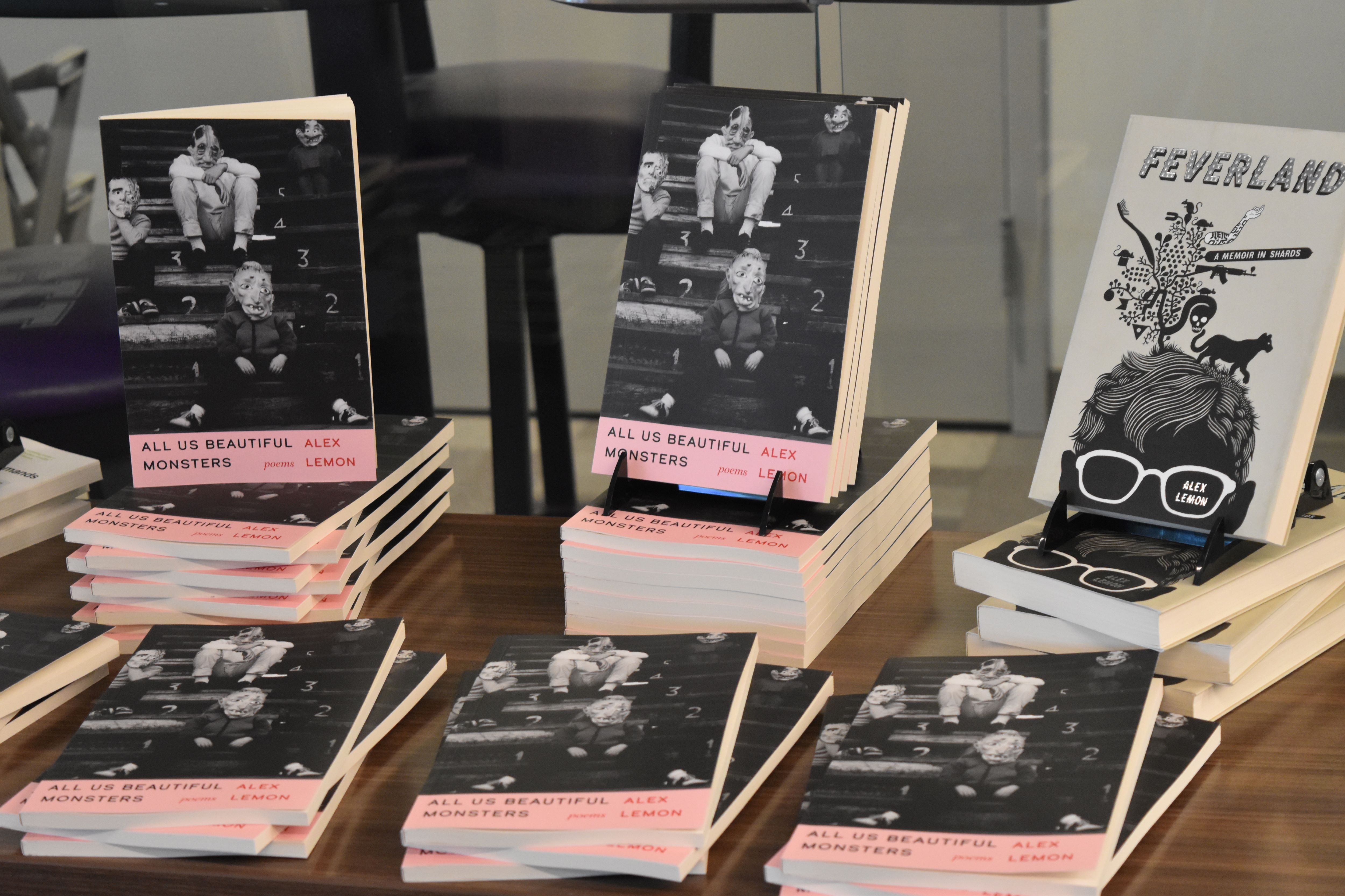 All Us Beautiful Monsters Book Display