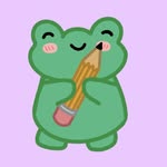 Scribble Frogs logo