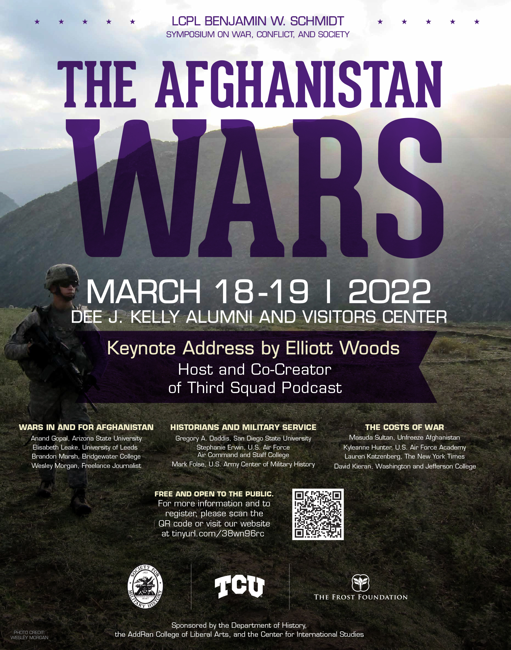 2022 Schmidt Symposium - The Afghanistan Wars March 18-19, 2022