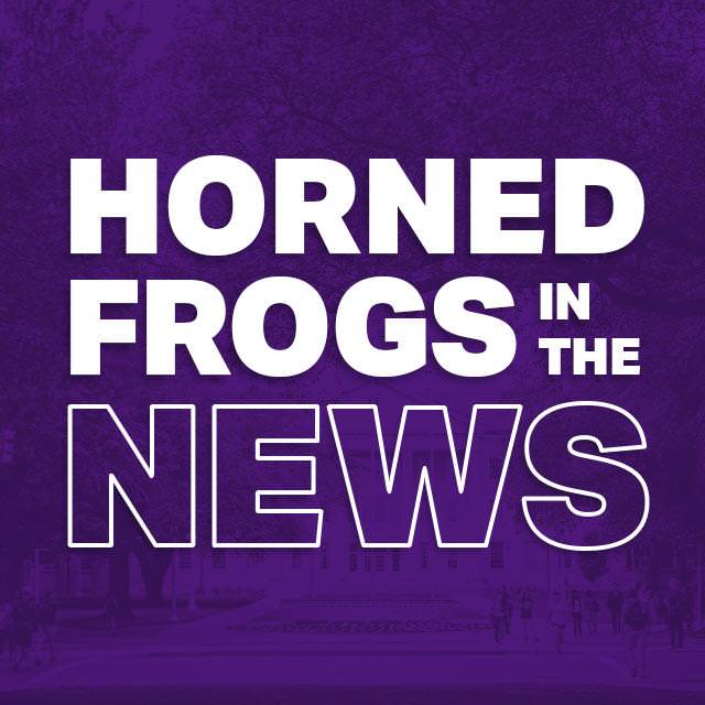 Horned Frogs In the News graphic