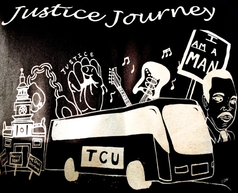 TCU Justice Journey Illustration