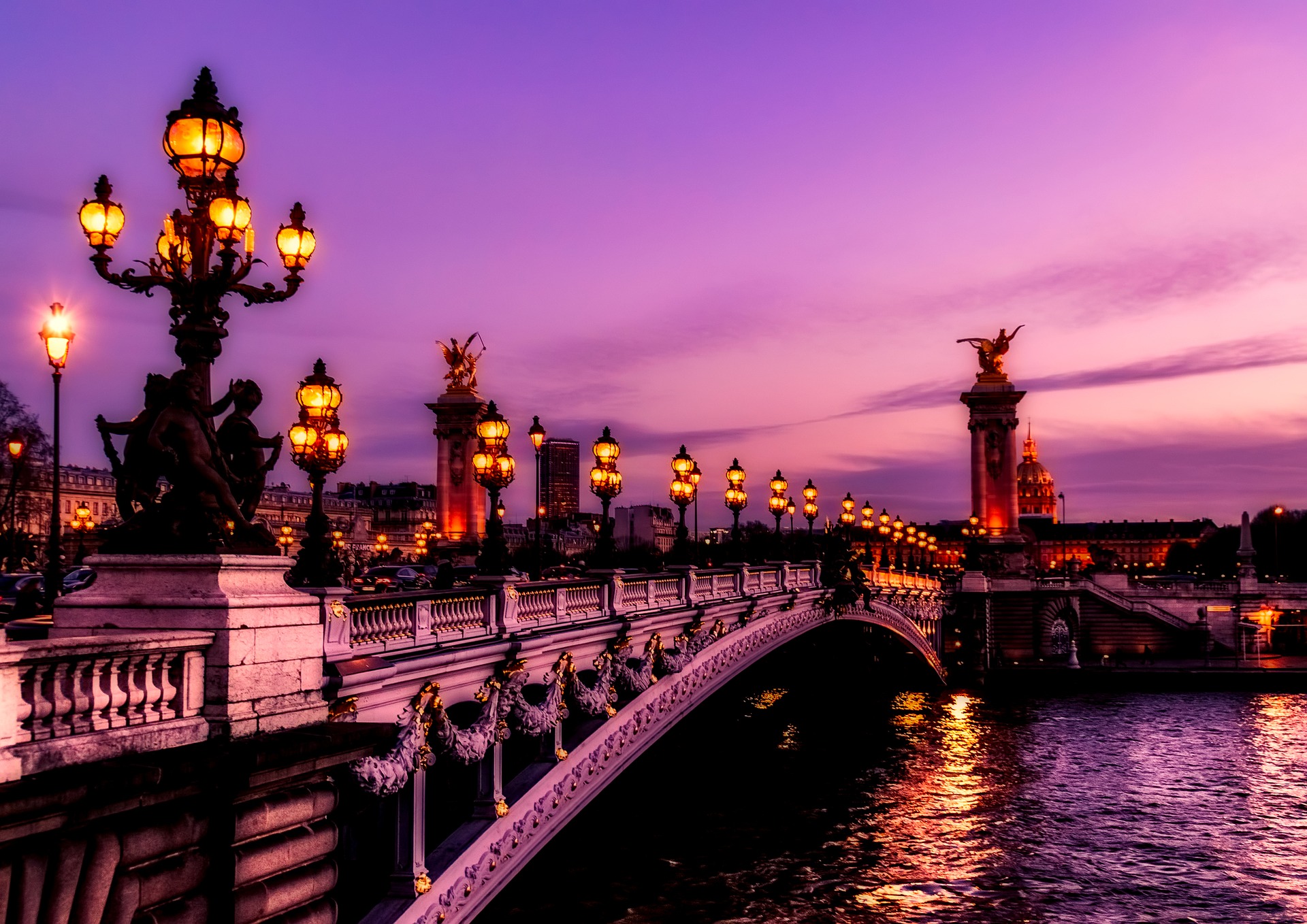 A bridge in Paris