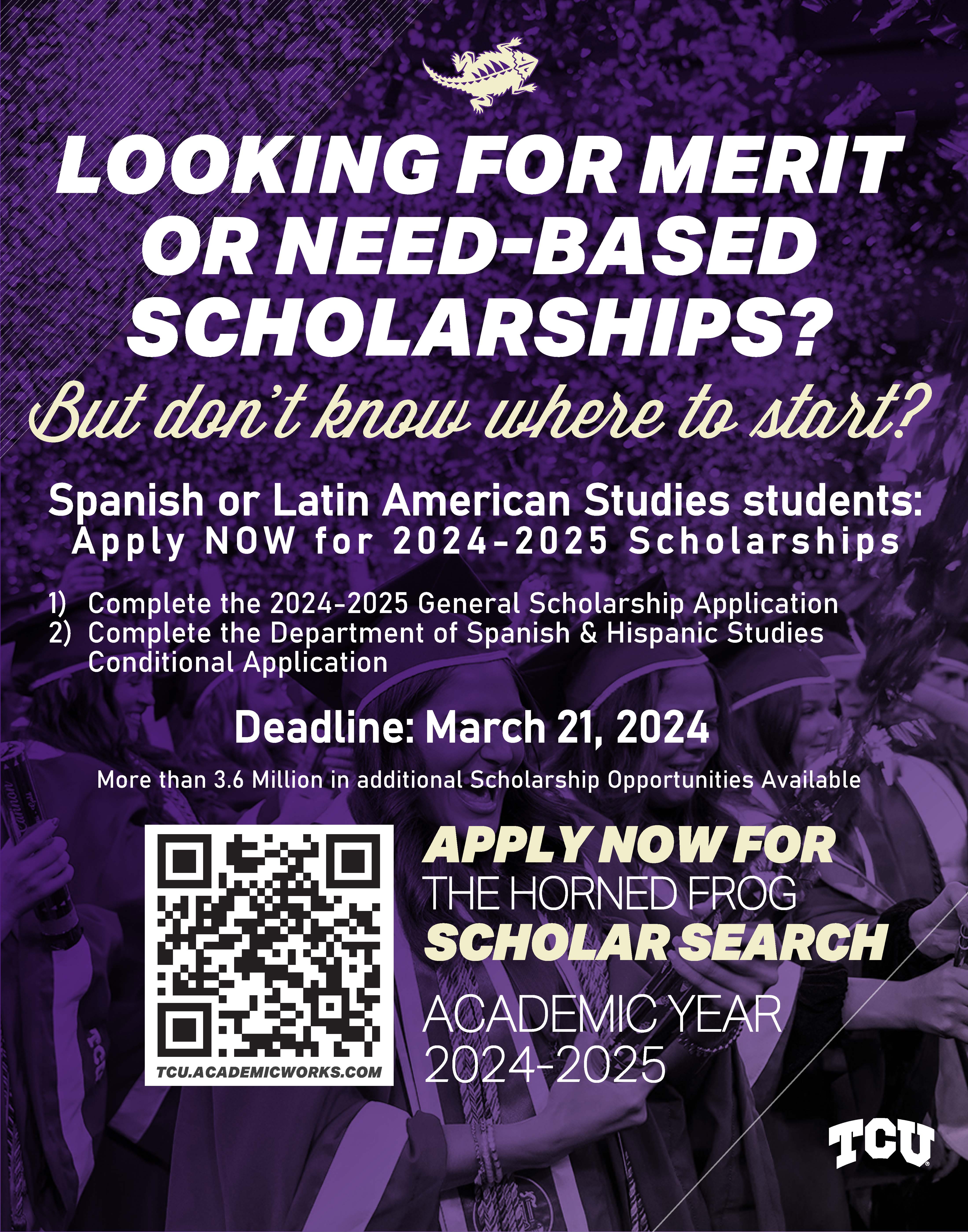 Merit/Need Basis Scholarship
