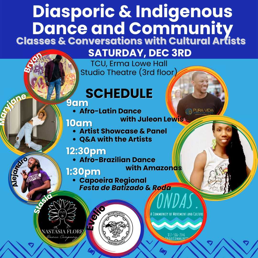 Diasporic event poster