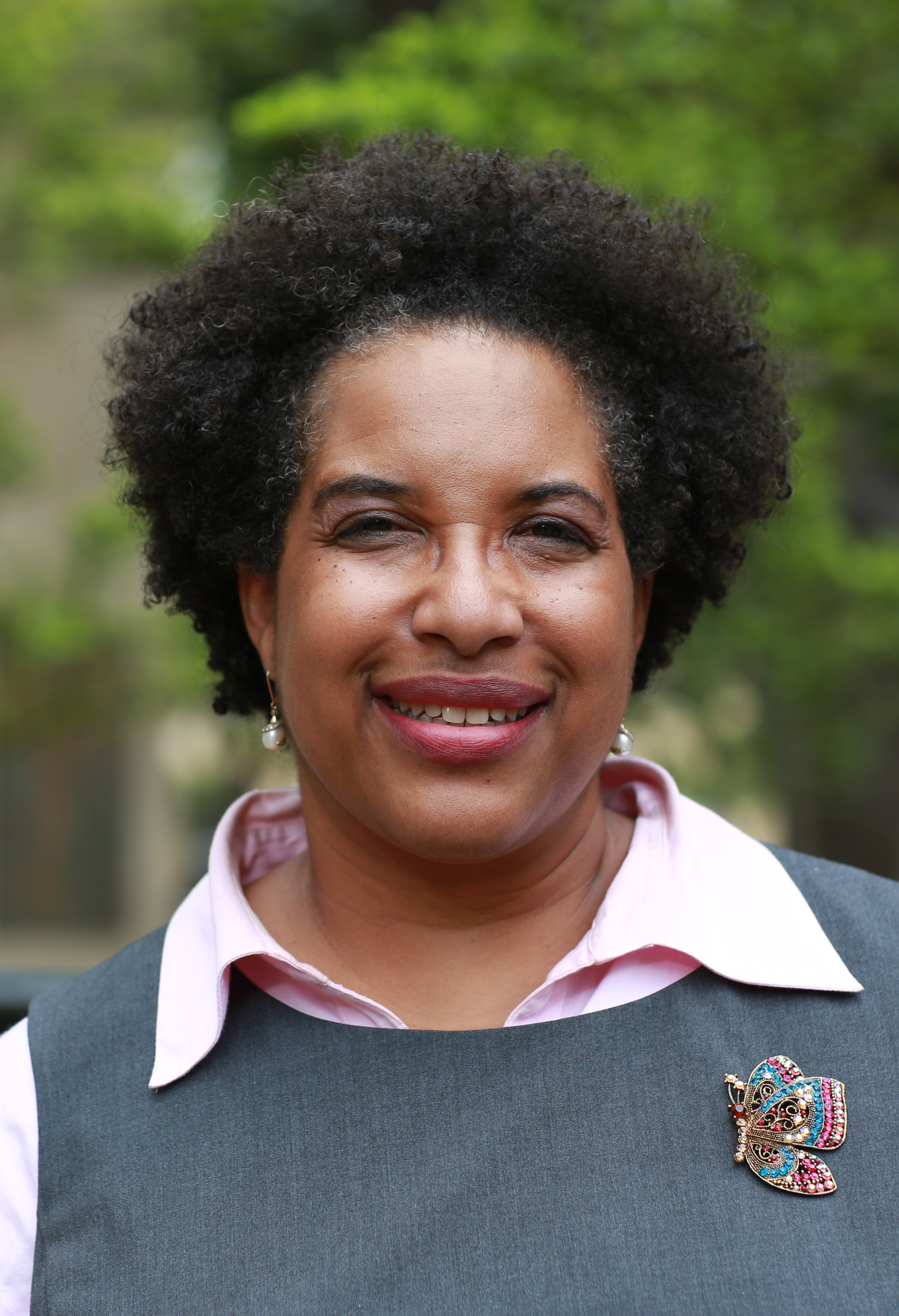 TCU Veterans Service Director and Marine Corps veteran April Brown