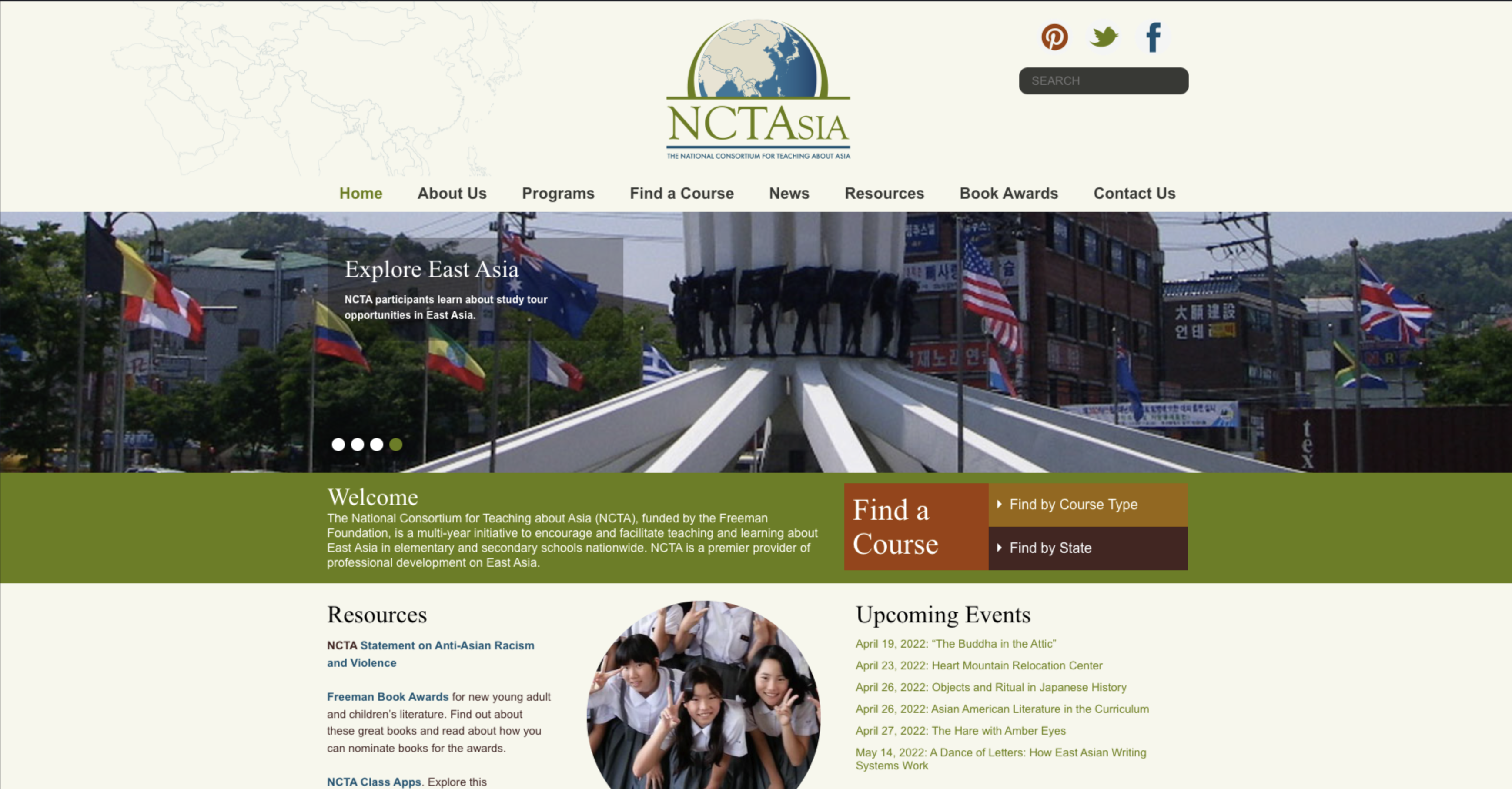 NCTAsia Homepage