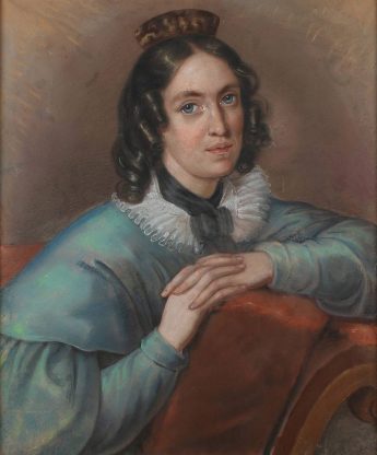 German socialite Ottilie von Goethe