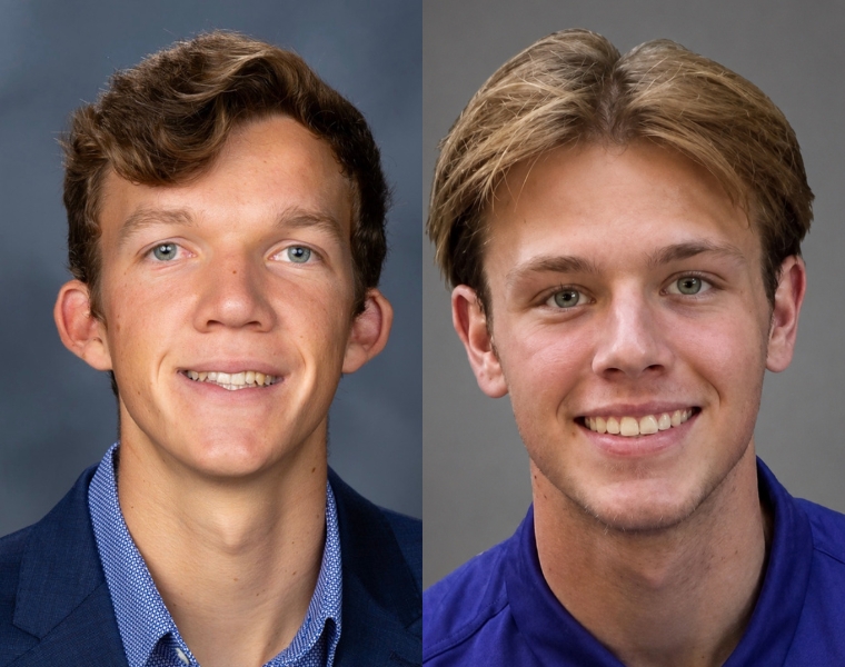 Side by side headshots of Tyler Cairns (left) and Landon Stitt (right)
