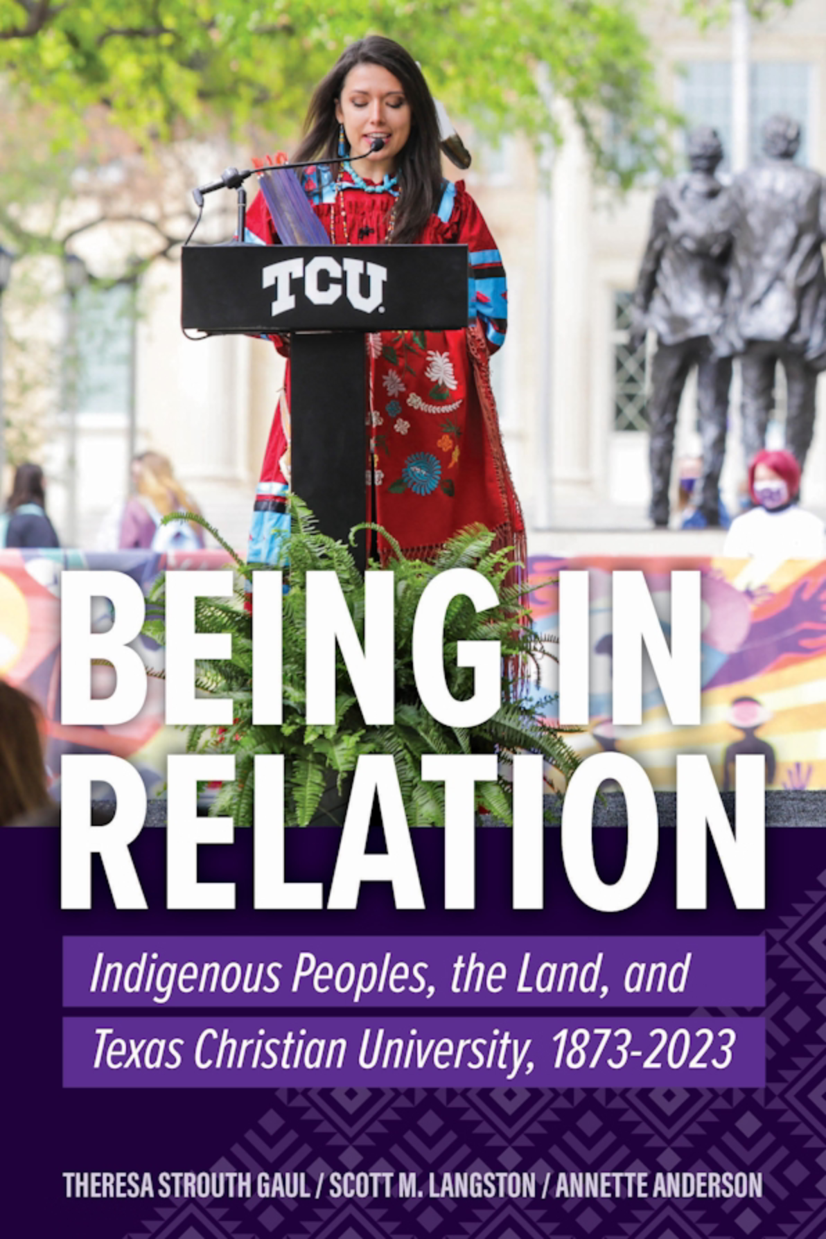 Book Cover of Being in Relation Book.