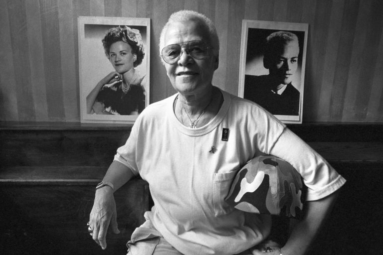 Drag performer and activist Storme DeLarverie (Photo: Michelle V. Agins/The New York Times)